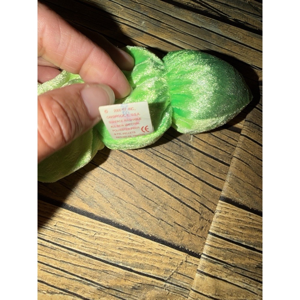 TY 2000 SQUIRMY the WORM BEANIE BABY - MINT with MINT TAGS - Picture 9 of 9